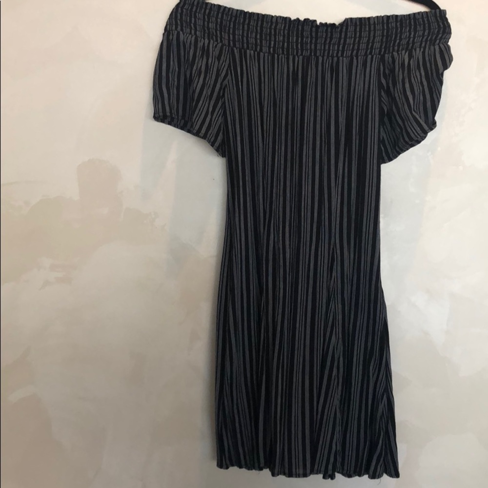 Off the shoulder short dress